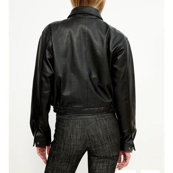 MUSIER PARIS - FRESA LEATHER BOMBER - Picture 4 of 4